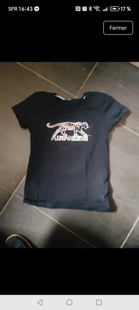 Tee shirt 10 ans airness